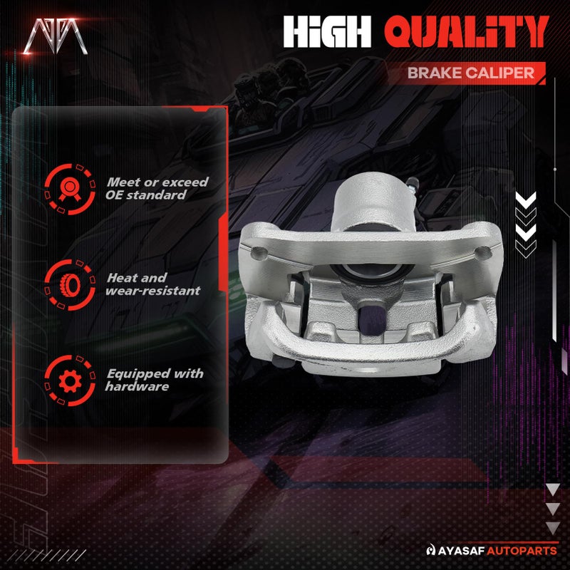 MAYASAF مايا ساف 19B3277 مكبس فرامل قرص خلفي يسار جانب السائق بدون وسائد مناسب لتويوتا سيكويا 2008-2017، لتويوتا توندر 2007-2017 - Image 4